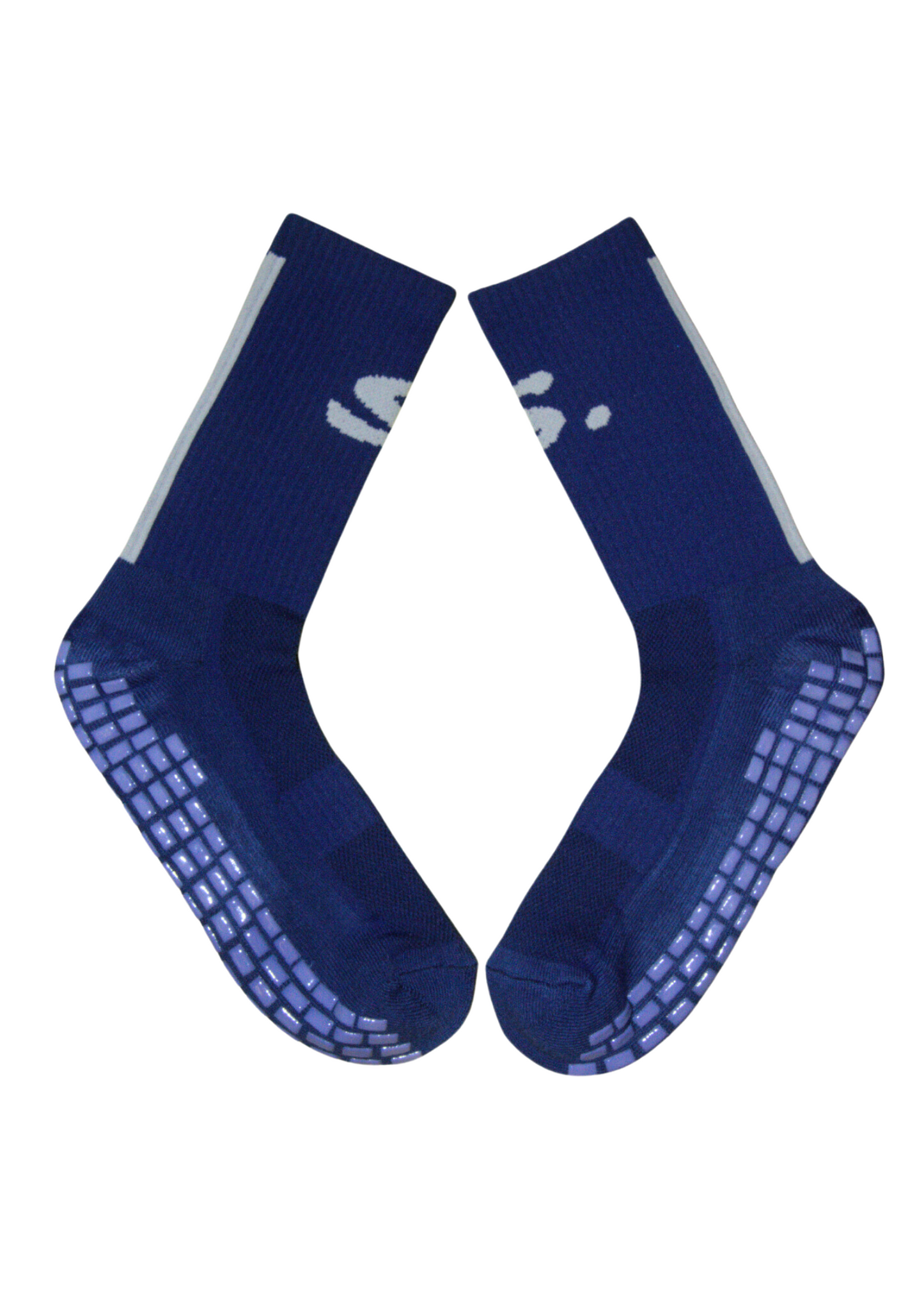 STLDOT Blue Grip Socks